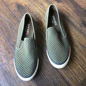 Sperry slip on loafers